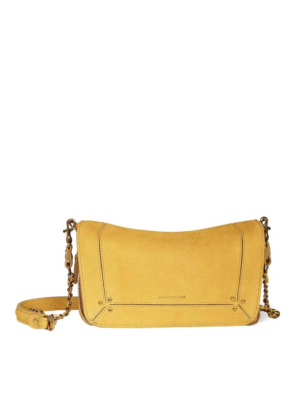 JÉRÔME DREYFUSS: クロスボディバッグ - クロスボディバッグ - イエロー