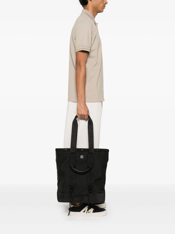 MONCLER: totes bags online - Small Tech Water-Repellent Tote Bag