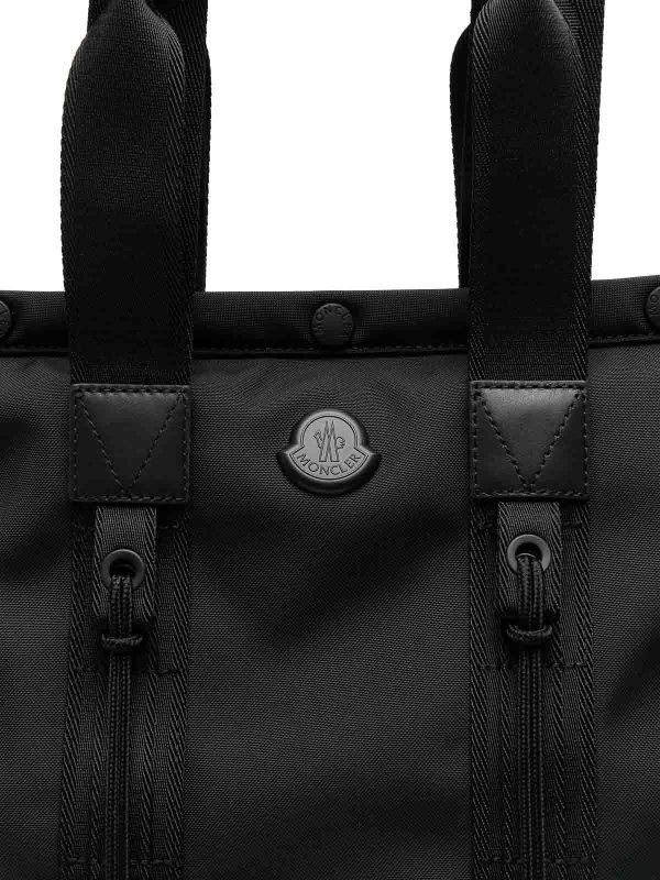 Small Tech Water-Repellent Tote Bag shop online: MONCLER