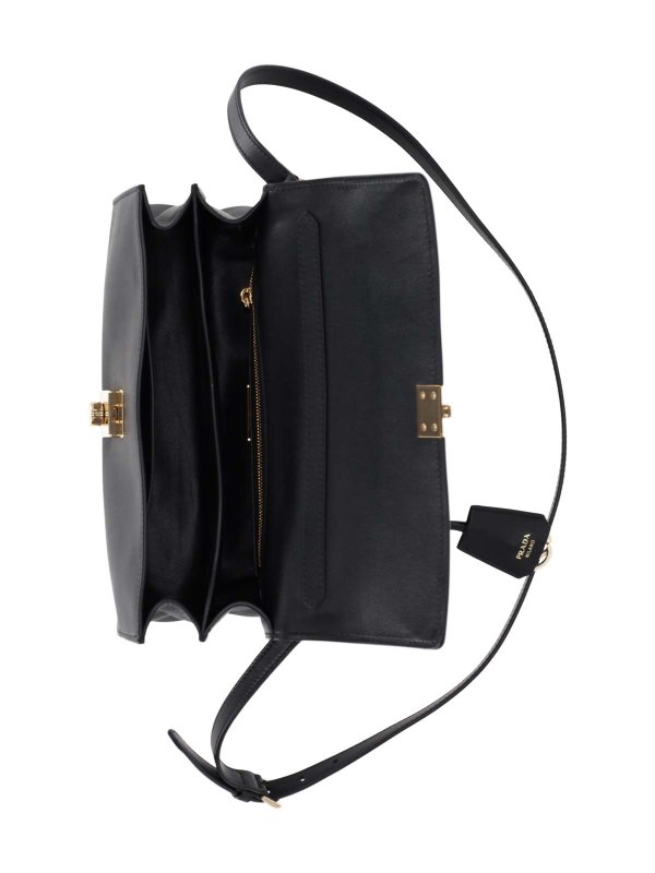 The Best Shops PRADA: Medium Leather Shoulder Bag