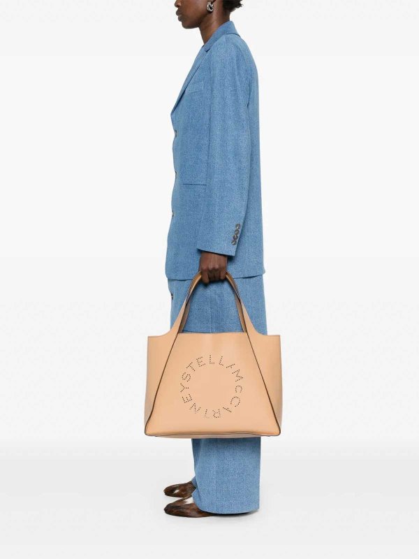 STELLA McCARTNEY: totes bags online - Stella Logo Tote Bag
