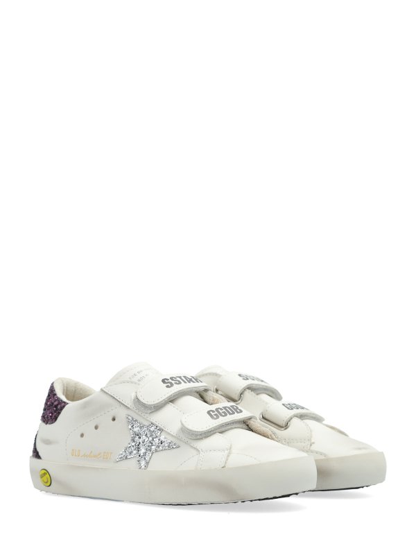 GOLDEN GOOSE: Chaussures de sport online - Baskets - Argent