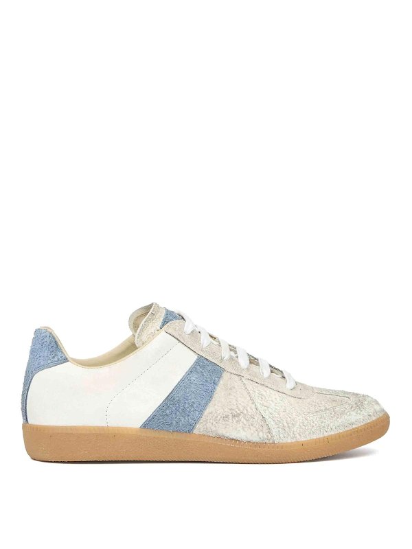 Maison Margiela: sneakers - Sneaker pannellate