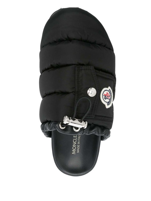 Padded mules shop online: MONCLER