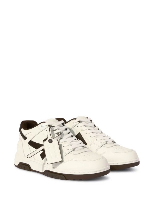 OFF-WHITE: sneakers online - Sneaker in pelle