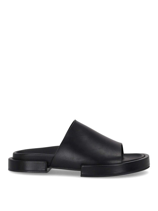 ANN DEMEULEMEESTER: mules shoes - Emmanuel Block Mules Elbamat