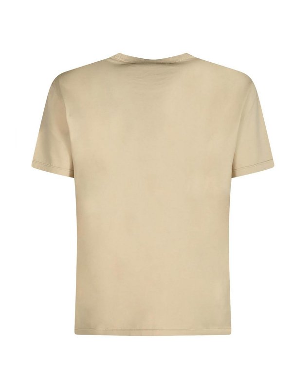 DONDUP: T-shirts online - T-Shirt - Beige