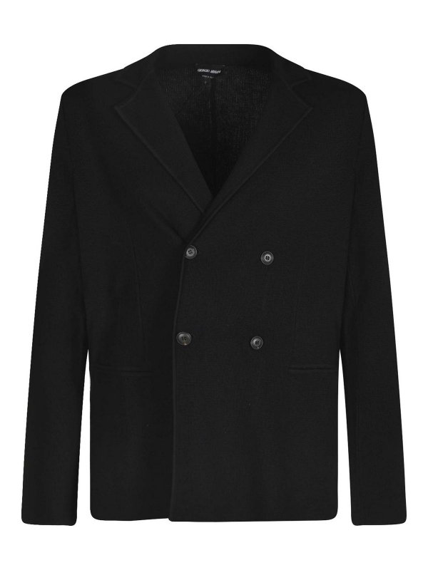 GIORGIO ARMANI: ブレザー - ブレザー - 黒