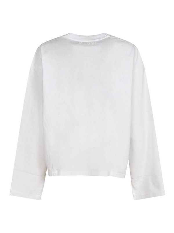 Marni: T-shirts online - T-Shirt - Weiß