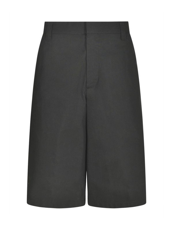 MOSCHINO: トラウザーショーツ - ショートパンツ - 白