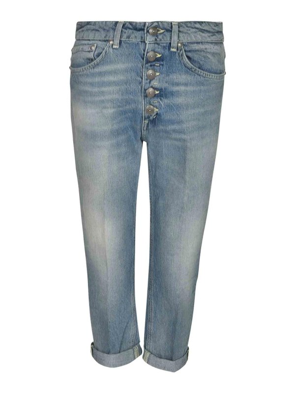 DONDUP: straight leg jeans - Denim Jeans