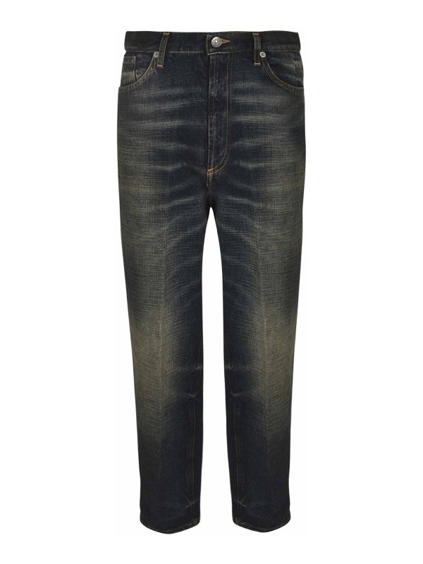 DONDUP: straight leg jeans - Denim Jeans