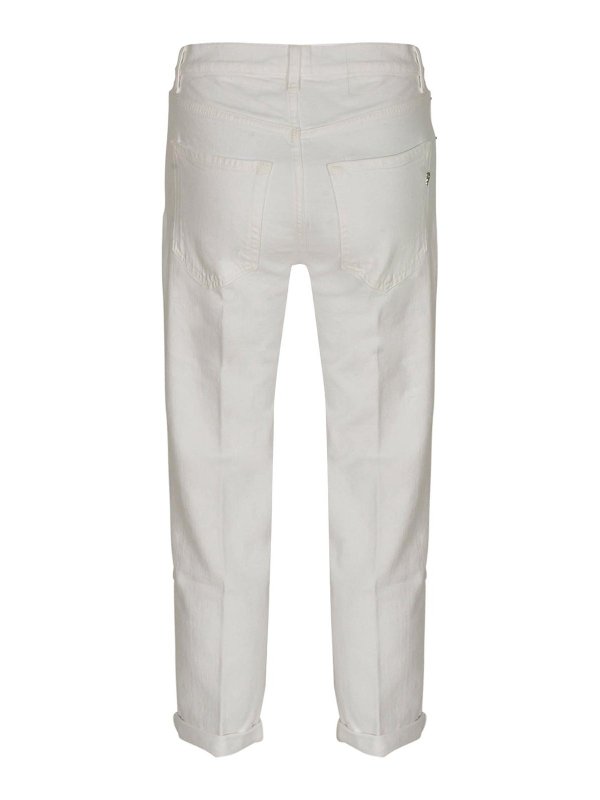 DONDUP: ストレートジーンズ online - ストレートジーンズ - 白
