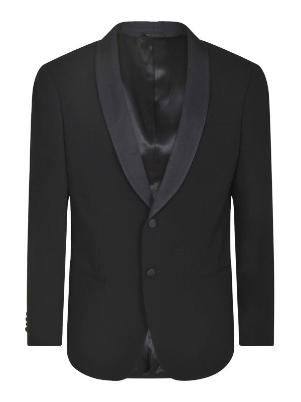 GIORGIO ARMANI: Vestidos de gala - Traje - Blanco