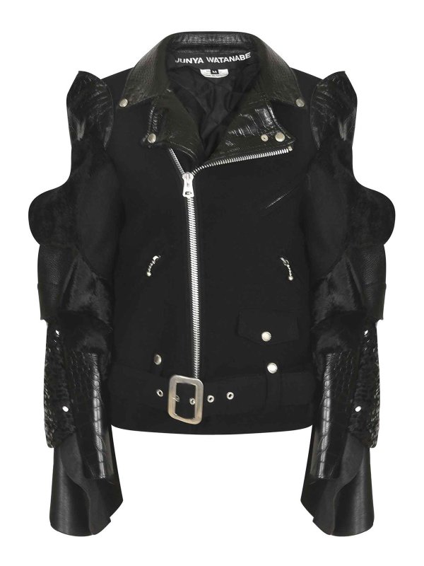 JUNYA WATANABE: leather jacket - Leather jacket