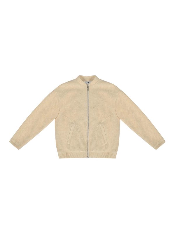 m.s.g.m.: Manteaux courts - Manteau Court - Blanc