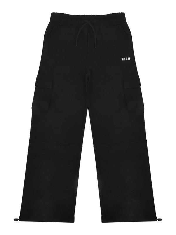m.s.g.m.: Pantalones casual - Pantalón Casual - Negro