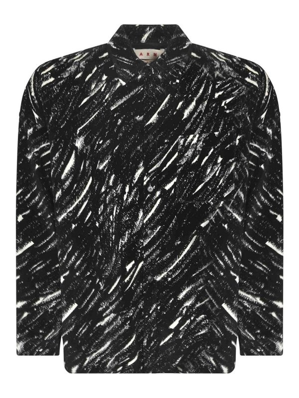 Marni: Hemden - Hemd - Schwarz