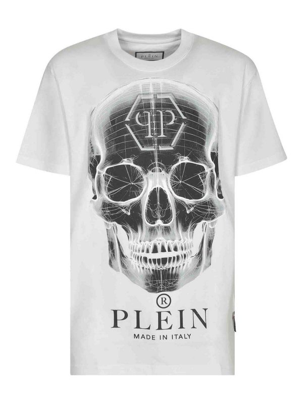 PHILIPP PLEIN: T-shirts - T-Shirt - Weiß