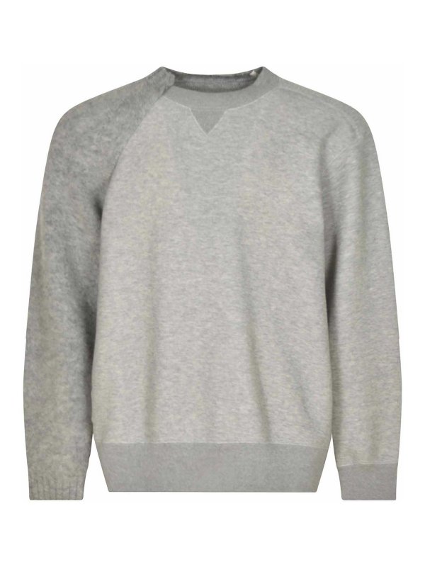 Sacai: maglia collo rotondo - Girocollo