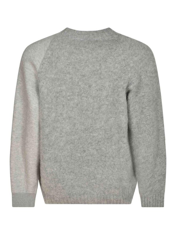 Sacai: maglia collo rotondo online - Girocollo