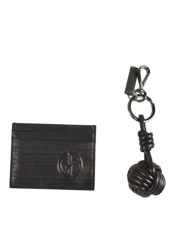 GIORGIO ARMANI: wallets & purses - Logo wallet