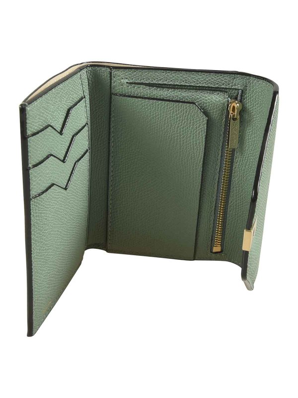 The Best Shops VALEXTRA: Portemonnaies und Geldbörsen - Portemonnaie - Weiß