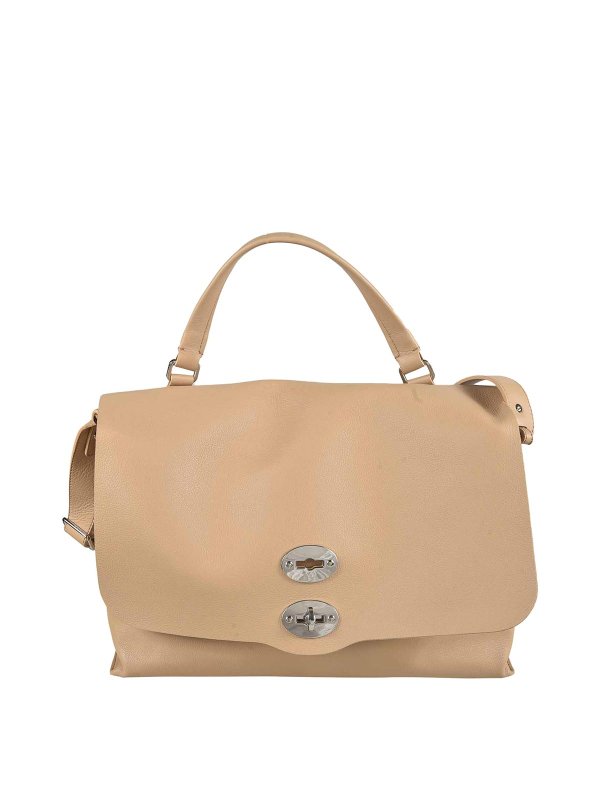 ZANELLATO: クロスボディバッグ - クロスボディバッグ - ベージュ