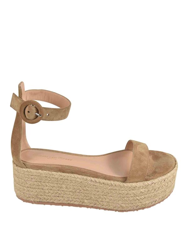 Gianvito Rossi: サンダル - サンダル - ブラウン