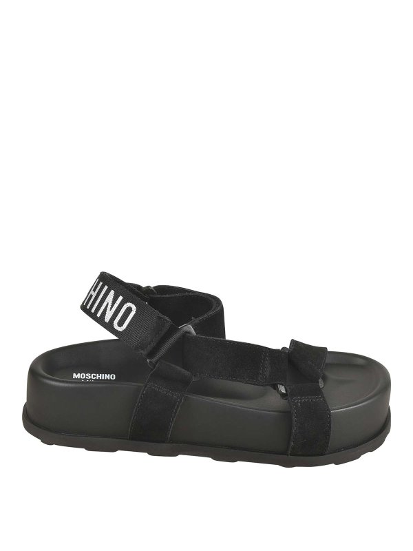 MOSCHINO: sandals - Logo sandals