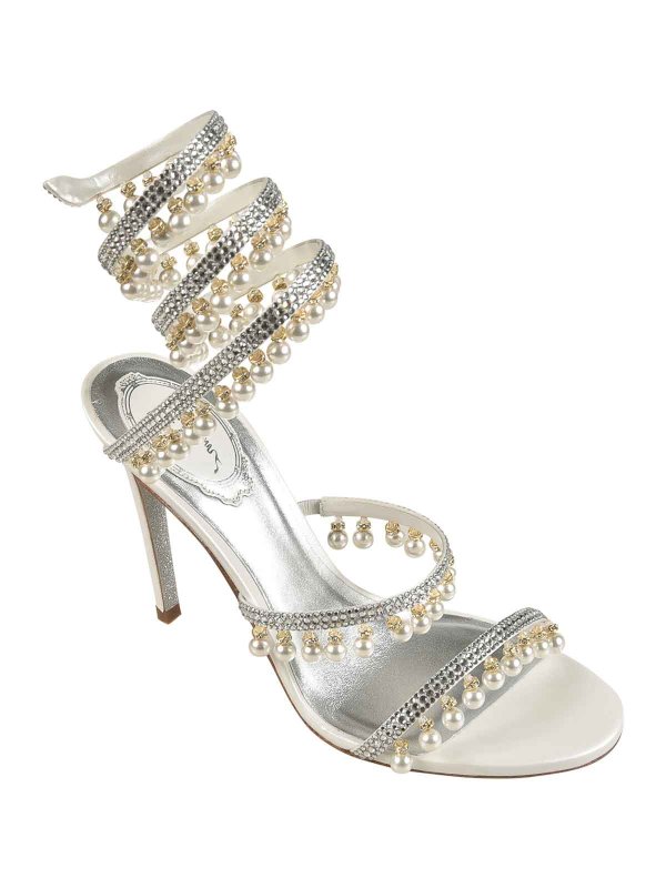 RENE CAOVILLA: サンダル online - サンダル - 白