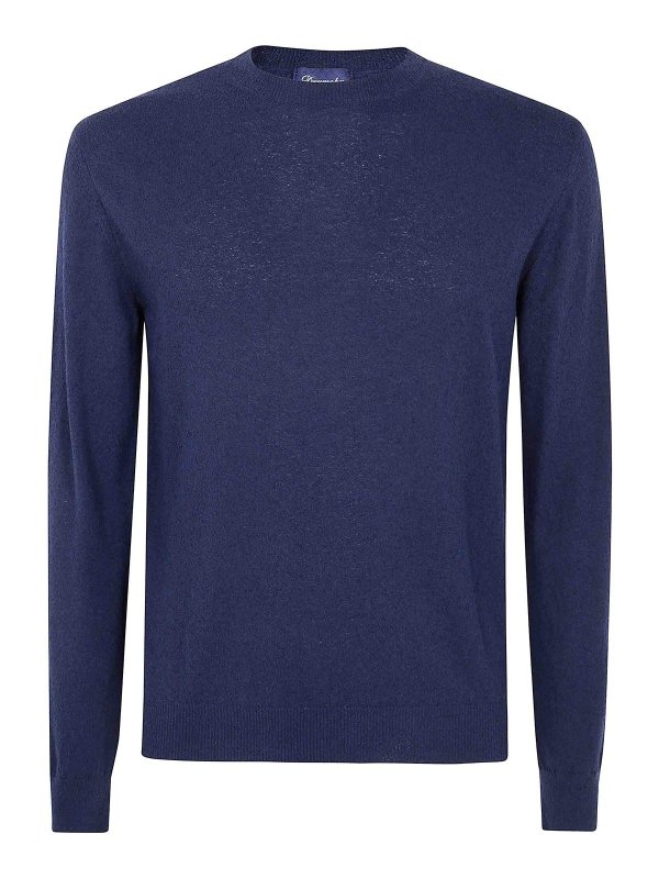 DRUMOHR: クルーネック - クルーネック - ブルー
