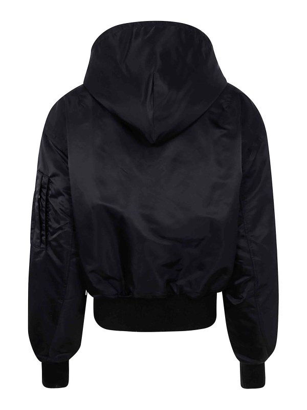 ENTIRE STUDIOS: bombers online - Hooded Broad Bomber