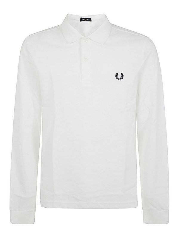 FRED PERRY: Hemden - Hemd - Weiß