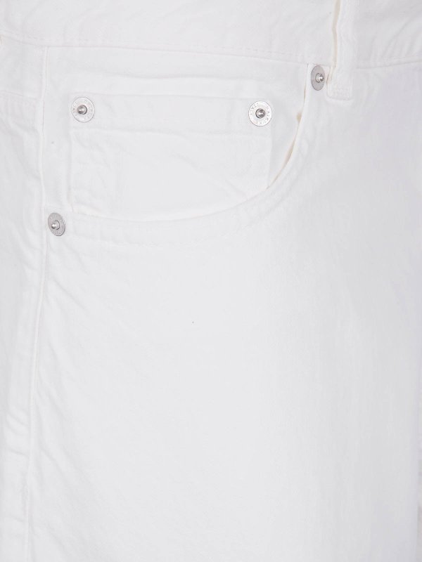 The Best Shops HAIKURE: ストレートジーンズ - ストレートジーンズ - 白