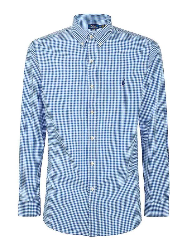 POLO RALPH LAUREN: Hemden - Hemd - Blau
