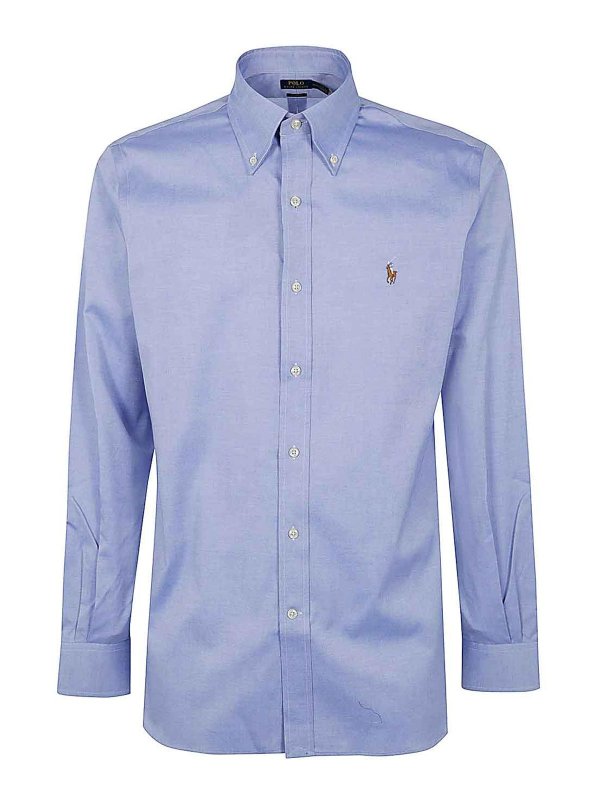 POLO RALPH LAUREN: Hemden - Hemd - Blau