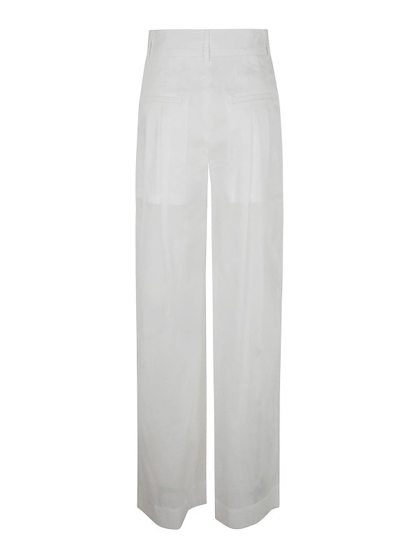 ALBERTA FERRETTI: Pantalones casual online - Pantalón Casual - Blanco
