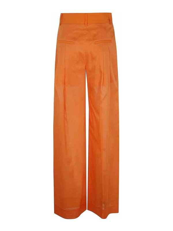 ALBERTA FERRETTI: casual trousers online - Organzed Muslin Trousers