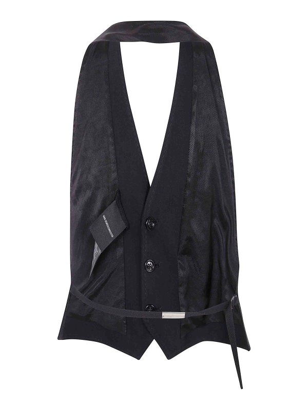 ANN DEMEULEMEESTER: Westen online - Weste - Schwarz