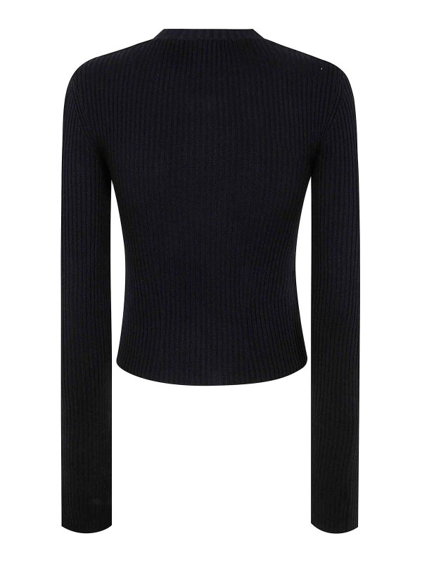 ANN DEMEULEMEESTER: カーディガン online - カーディガン - 黒