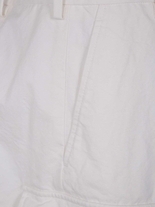 The Best Shops ANN DEMEULEMEESTER: pantaloni shorts - Pantaloncini da carico Nadina Cotone