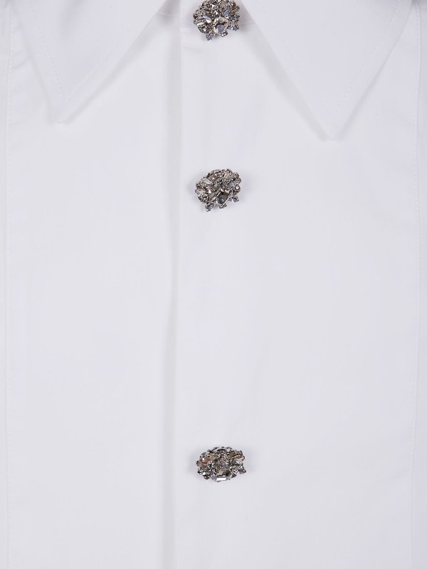 The Best Shops Balmain: Chemises - Chemise - Blanc