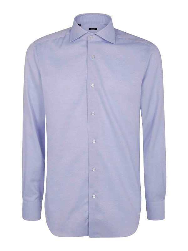 BARBA: シャツ - シャツ - ブルー