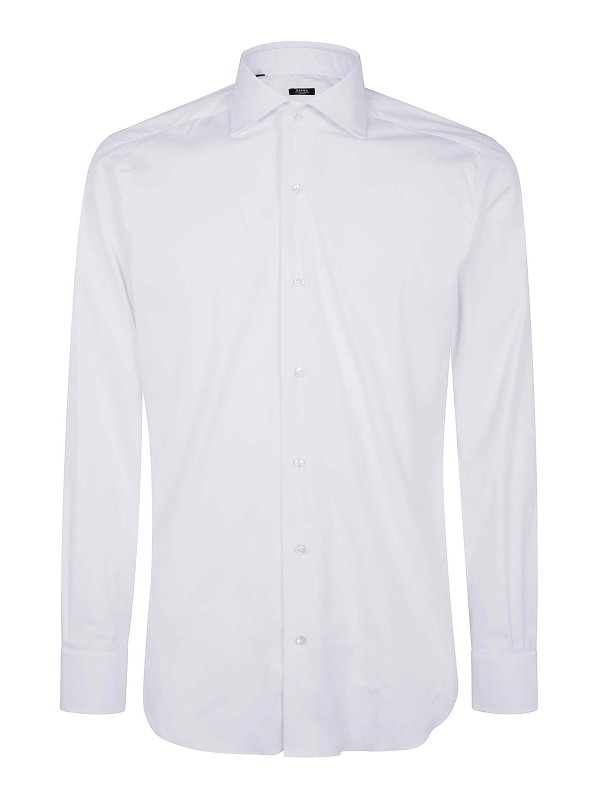BARBA: Chemises - Chemise - Blanc
