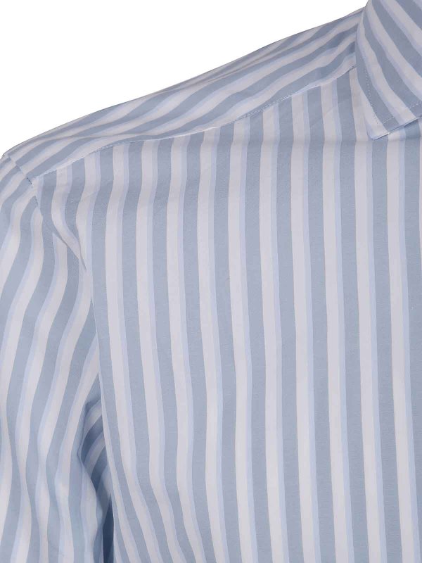 The Best Shops BARBA: shirts - Classic Double Stripes Shirt
