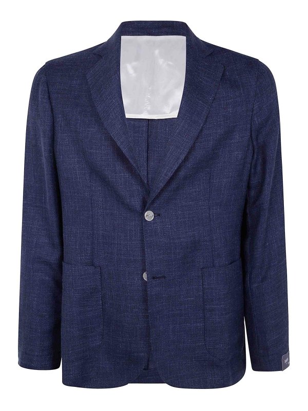 BARBA: casual jackets - Easy Single Breast Jacket