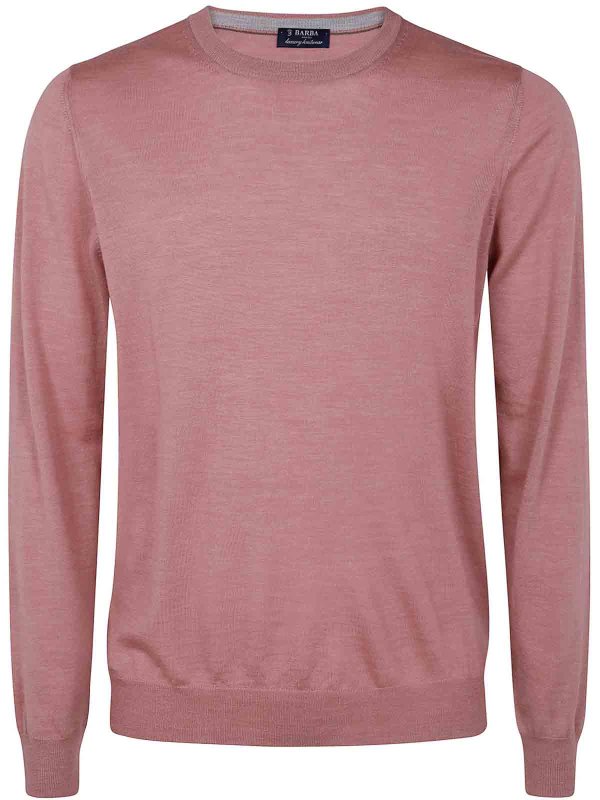 BARBA: Pull col rond - Pull Col Rond - Rose