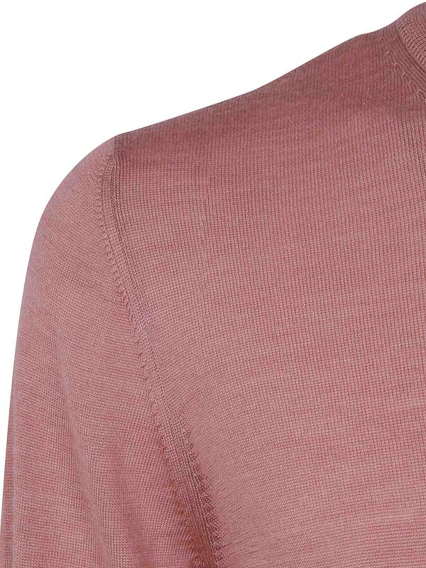 The Best Shops BARBA: Pull col rond - Pull Col Rond - Rose