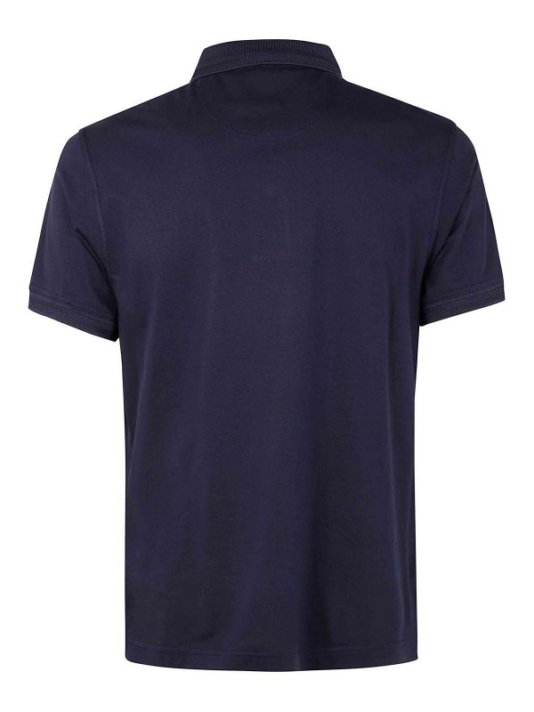 Tシャツ・カットソー Barbour PREMIUM TARTAN PIQUE POLO MIDLAYERS Barbour Premium Tartan Pique Polo Midlayers - Blue | MML1464NY91
